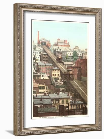 Mt. Adams Incline, Cincinnati, Ohio-null-Framed Art Print