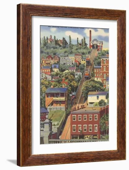 Mt. Adams Incline, Cincinnati, Ohio-null-Framed Art Print