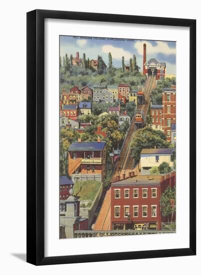 Mt. Adams Incline, Cincinnati, Ohio-null-Framed Art Print
