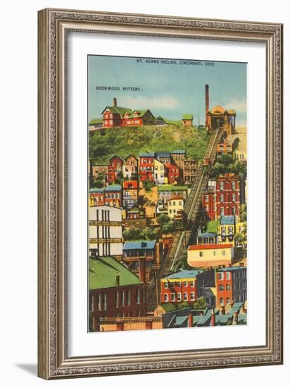 Mt. Adams Incline, Cincinnati, Ohio-null-Framed Art Print