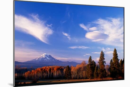 Mt. Adams V-Ike Leahy-Mounted Photographic Print