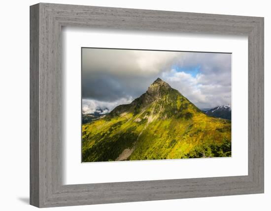 Mt. Arrowhead, Sitka, Alaska, USA-Mark A Johnson-Framed Photographic Print