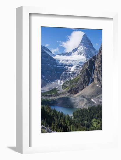 Mt. Assiniboine and Sunburst Lake as Seen from the Nublet-Howie Garber-Framed Photographic Print