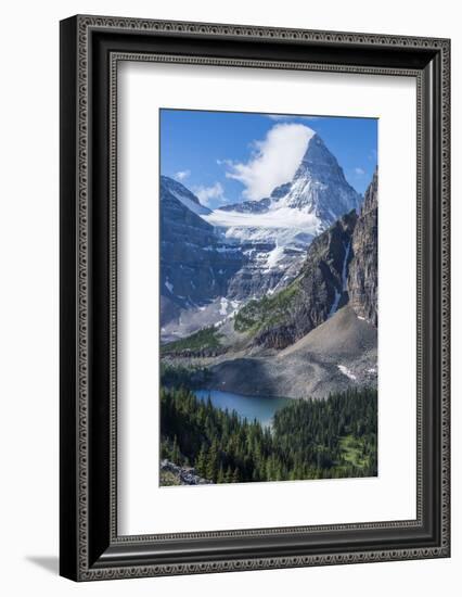 Mt. Assiniboine and Sunburst Lake as Seen from the Nublet-Howie Garber-Framed Photographic Print