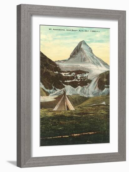 Mt. Assiniboine Near Banff-null-Framed Premium Giclee Print