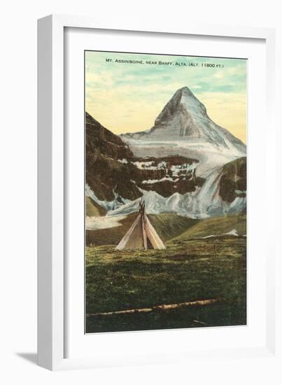 Mt. Assiniboine Near Banff-null-Framed Premium Giclee Print