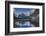 Mt Assiniboine, Sunburst Peak, and Mt Magog as Seen from Sunburst Lake-Howie Garber-Framed Photographic Print