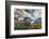 Mt. Athabasca, and Mt. Andromeda and Columbia Icefield, Jasper NP-Howie Garber-Framed Photographic Print