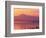 Mt. Baker and Puget Sound at Dawn, Anacortes, Washington, USA-William Sutton-Framed Photographic Print