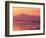 Mt. Baker and Puget Sound at Dawn, Anacortes, Washington, USA-William Sutton-Framed Photographic Print