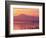 Mt. Baker and Puget Sound at Dawn, Anacortes, Washington, USA-William Sutton-Framed Photographic Print