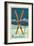 Mt. Baker, Washington - Crossed Skis-Lantern Press-Framed Premium Giclee Print