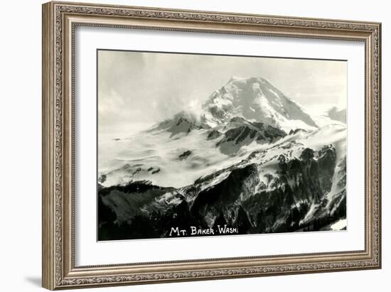 Mt. Baker-null-Framed Premium Giclee Print