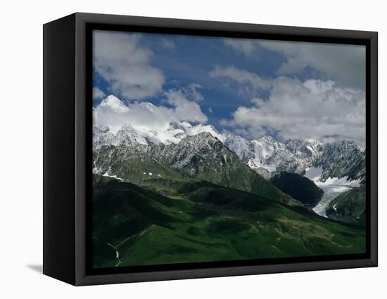 Mt. Belukha, Altai Mountains, Siberia, Russia-Kenneth Garrett-Framed Premier Image Canvas