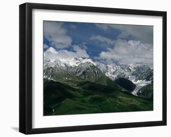 Mt. Belukha, Altai Mountains, Siberia, Russia-Kenneth Garrett-Framed Photographic Print