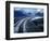 Mt. Blackburn and the Wrangell-St. Elias Mountains Above Kennicott and Root Glaciers, Alaska, USA-Hugh Rose-Framed Photographic Print