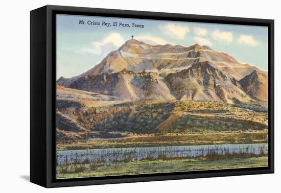 Mt. Cristo Rey, El Paso, Texas-null-Framed Stretched Canvas