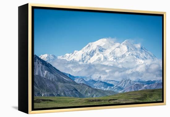 Mt. Denali - Alaska 20,310'-Jeffrey C. Sink-Framed Premier Image Canvas