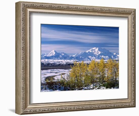 Mt. Denali, Alaska, USA-Charles Sleicher-Framed Photographic Print