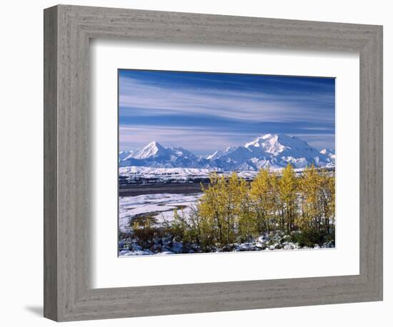 Mt. Denali, Alaska, USA-Charles Sleicher-Framed Photographic Print