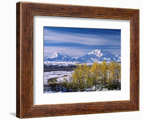 Mt. Denali, Alaska, USA-Charles Sleicher-Framed Photographic Print