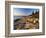 Mt Desert Island, View of Rocks with Forest, Acadia National Park, Maine, USA-Adam Jones-Framed Photographic Print