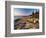 Mt Desert Island, View of Rocks with Forest, Acadia National Park, Maine, USA-Adam Jones-Framed Photographic Print