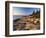 Mt Desert Island, View of Rocks with Forest, Acadia National Park, Maine, USA-Adam Jones-Framed Photographic Print