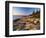 Mt Desert Island, View of Rocks with Forest, Acadia National Park, Maine, USA-Adam Jones-Framed Photographic Print