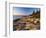 Mt Desert Island, View of Rocks with Forest, Acadia National Park, Maine, USA-Adam Jones-Framed Photographic Print