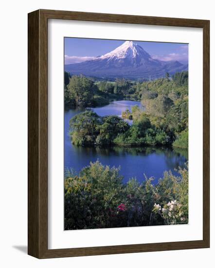 Mt. Egmont, North Island, New Zealand-Doug Pearson-Framed Photographic Print