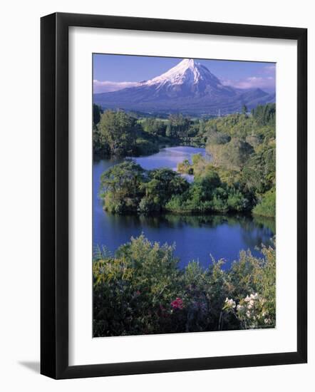 Mt. Egmont, North Island, New Zealand-Doug Pearson-Framed Photographic Print