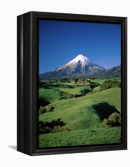Mt.Egmont, Taranaki, North Island, New Zealand-Steve Vidler-Framed Premier Image Canvas