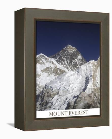 Mt Everest Summit-AdventureArt-Framed Premier Image Canvas