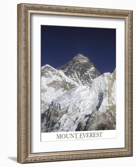 Mt Everest Summit-AdventureArt-Framed Photographic Print