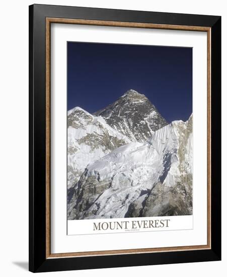 Mt Everest Summit-AdventureArt-Framed Photographic Print