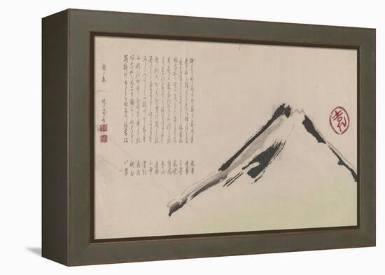 Mt. Fuji, 1877-Shibata Zeshin-Framed Premier Image Canvas