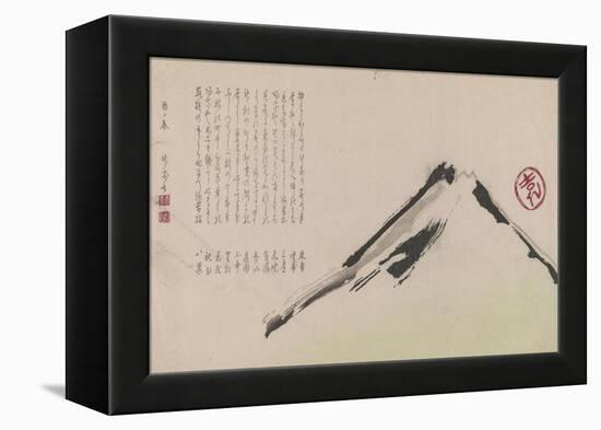 Mt. Fuji, 1877-Shibata Zeshin-Framed Premier Image Canvas