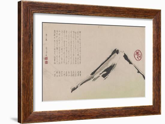 Mt. Fuji, 1877-Shibata Zeshin-Framed Giclee Print