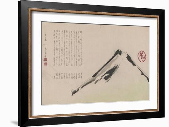 Mt. Fuji, 1877-Shibata Zeshin-Framed Giclee Print