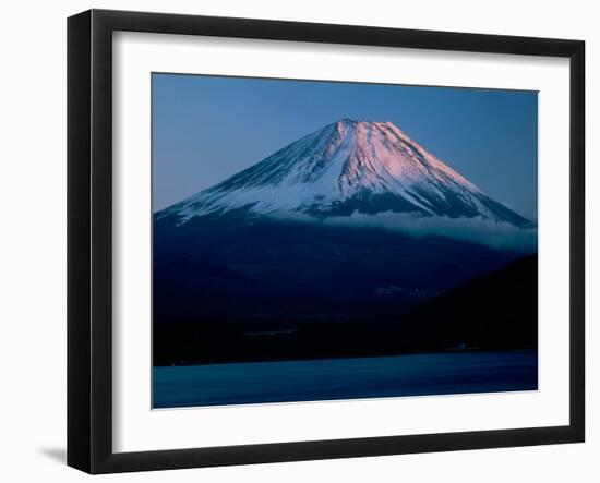 Mt. Fuji and Lake Motosu-null-Framed Photographic Print