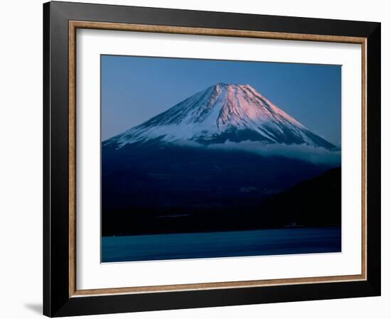 Mt. Fuji and Lake Motosu-null-Framed Photographic Print