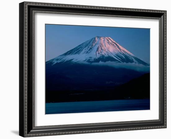 Mt. Fuji and Lake Motosu-null-Framed Photographic Print