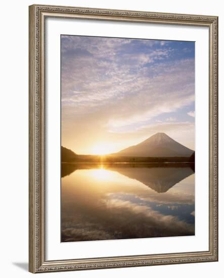 Mt. Fuji and Lake Shoji-null-Framed Photographic Print