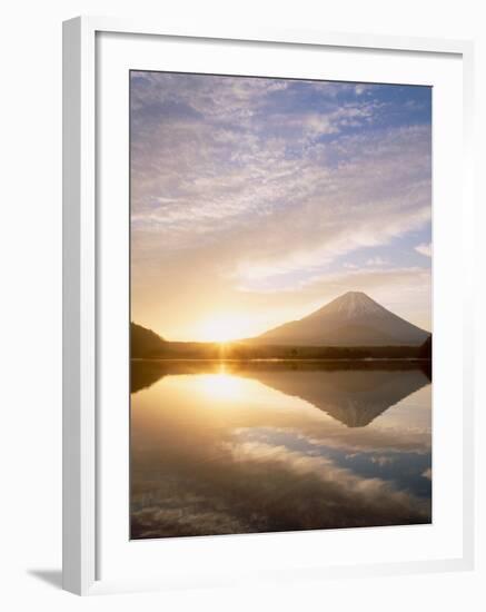 Mt. Fuji and Lake Shoji-null-Framed Photographic Print