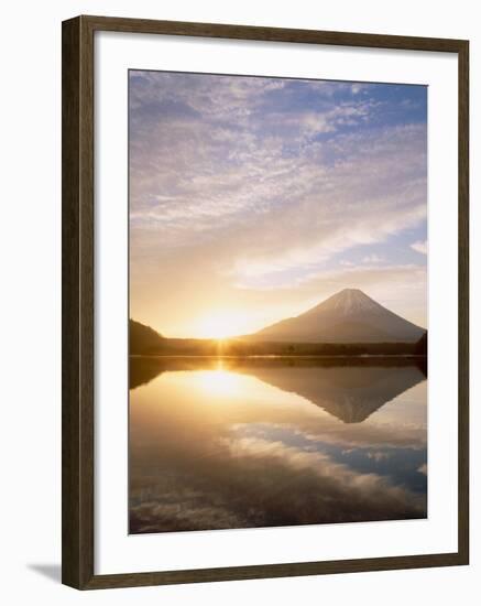 Mt. Fuji and Lake Shoji-null-Framed Photographic Print