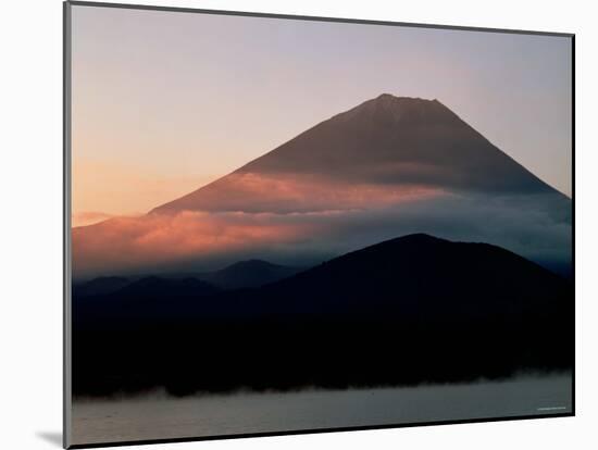 Mt. Fuji and Lake Shoji-null-Mounted Photographic Print