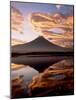 Mt. Fuji and Lake Tanuki-null-Mounted Photographic Print