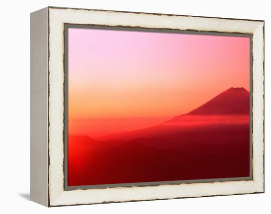 Mt. Fuji at Sunrise-null-Framed Premier Image Canvas