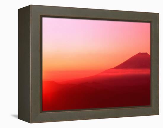 Mt. Fuji at Sunrise-null-Framed Premier Image Canvas